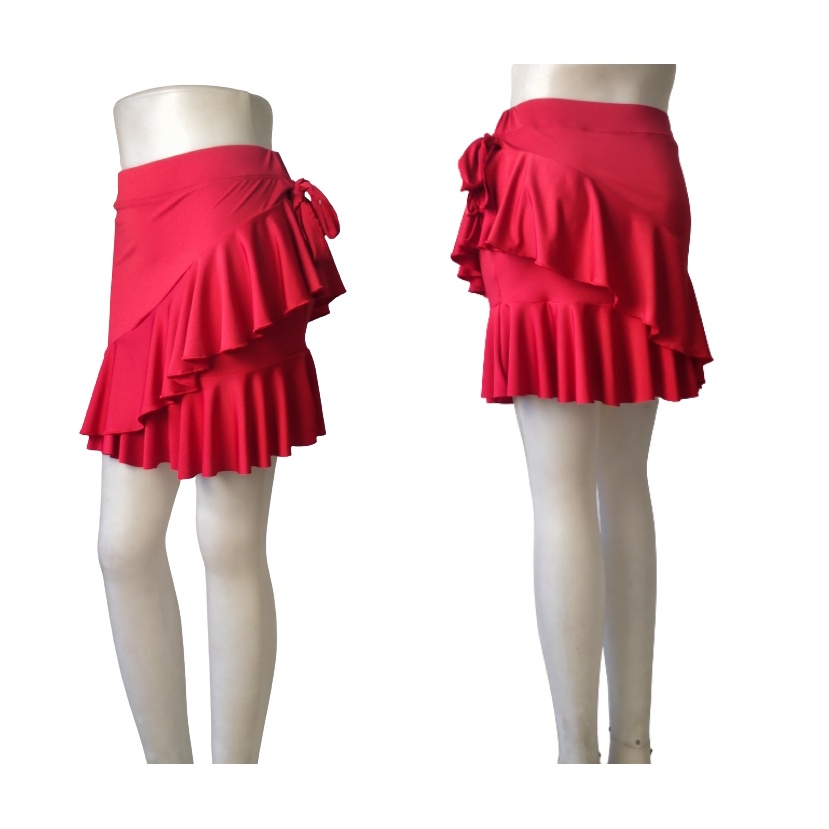 ROK LINE DANCE BELLY DANCE RUFFLE SKIRT DANCE ROK DANSA KODE DN17