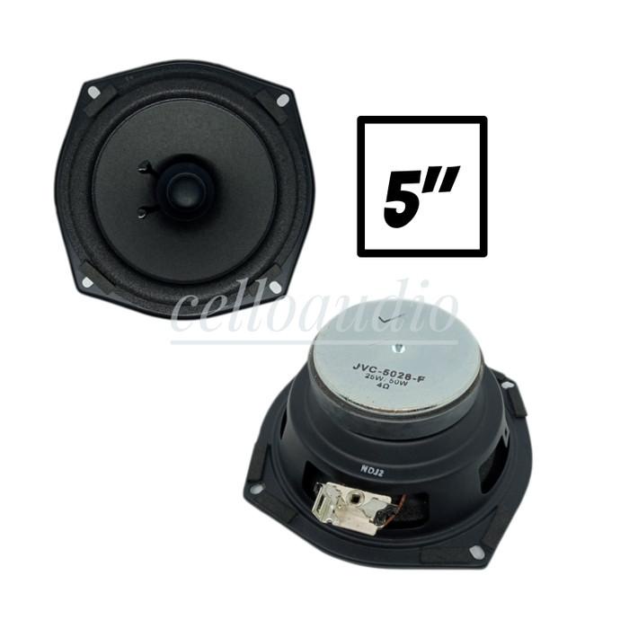 Speaker Coaxial Jvc 5 Inch Polosan 1 Set Oem
