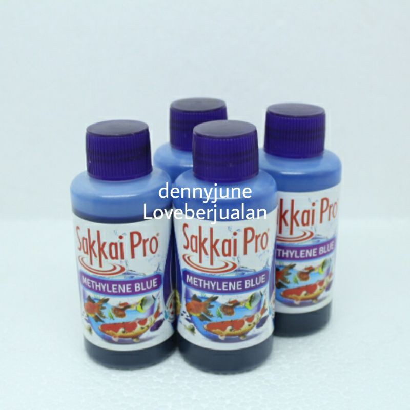 Methylene Blue Metilen Blue Obat Biru Ikan Sakkai Pro / YUKARI100ml