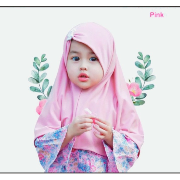 jilbab anak bayi SALWA / 3 bulan - 2 tahun / kerudung anak terbaru/hijab anak perempuan