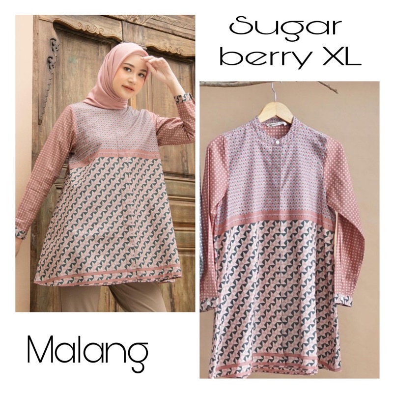 (sugar berry xl) suri blouse hl heaven lights