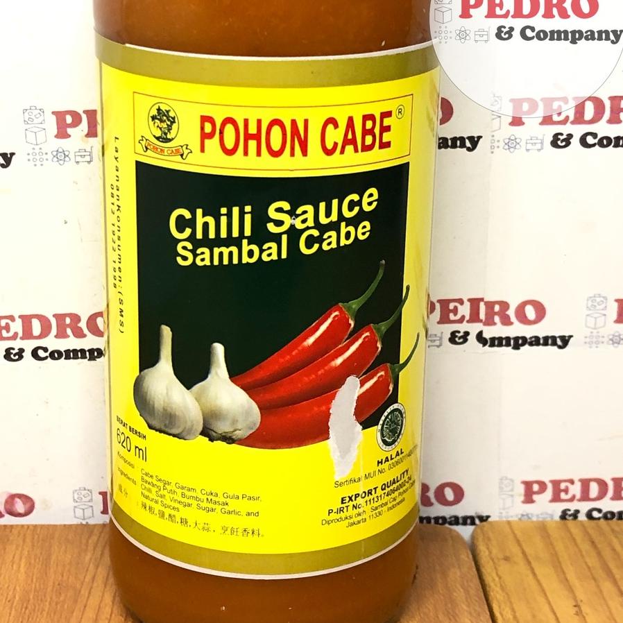 

New - Pohon cabe chili sauce sambal cabe 620ml - botol besar