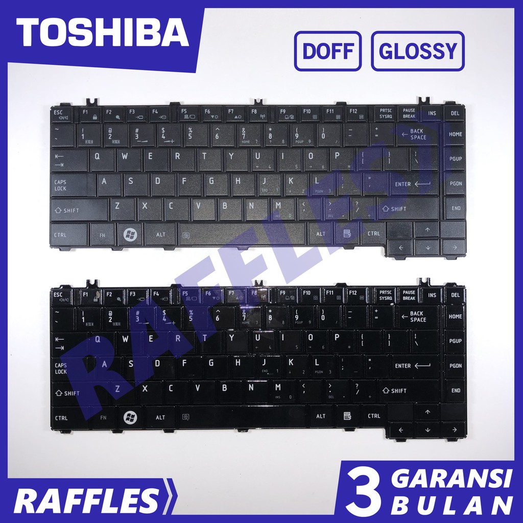 Keyboard Toshiba Satellite L730 L735 L740 L745 L745D