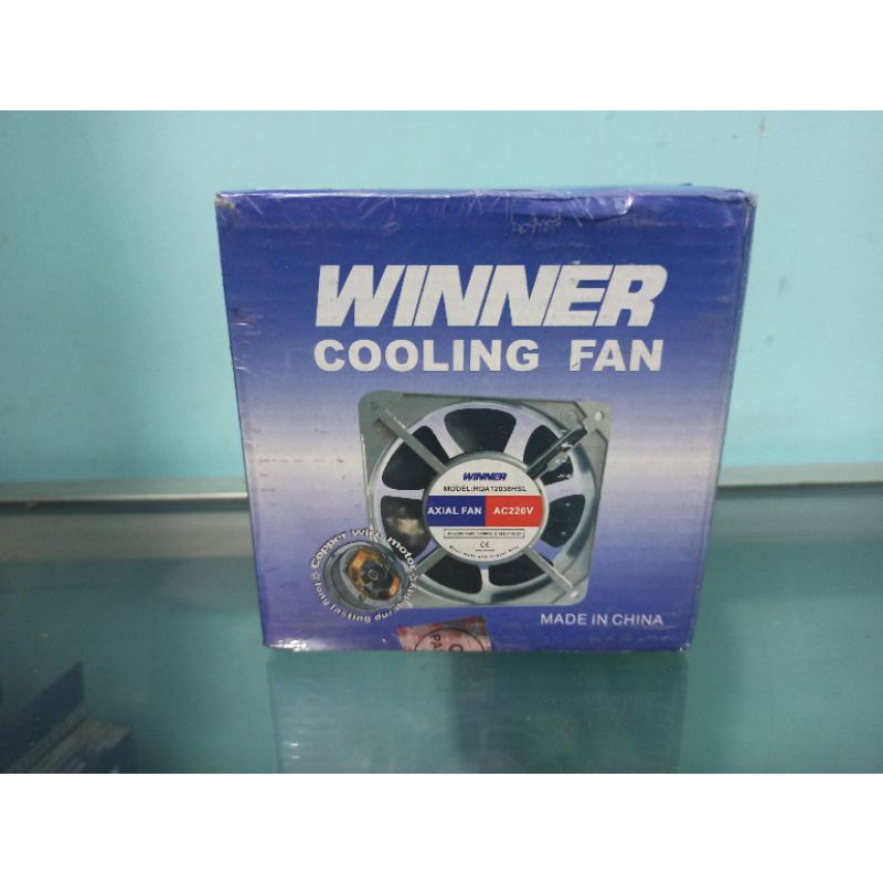 KIPAS COOLING FAN BESI BESAR 12 X 12CM AC 220V POWER AMPLIFIER