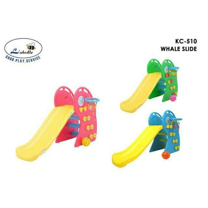 Promo Perosotan Anak Labeille Whale Slide KC1002 Mainan perosotan anak