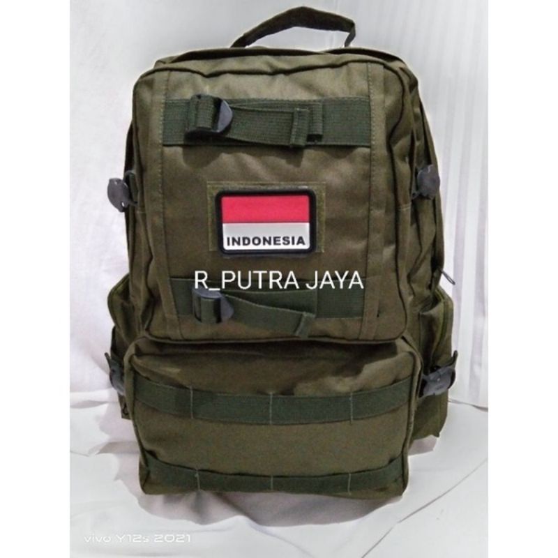 TAS RANSEL GULTOR HIJAU ARMY 3P  25L 30L UKURAN BESAR TACTICAL OUTDOOR