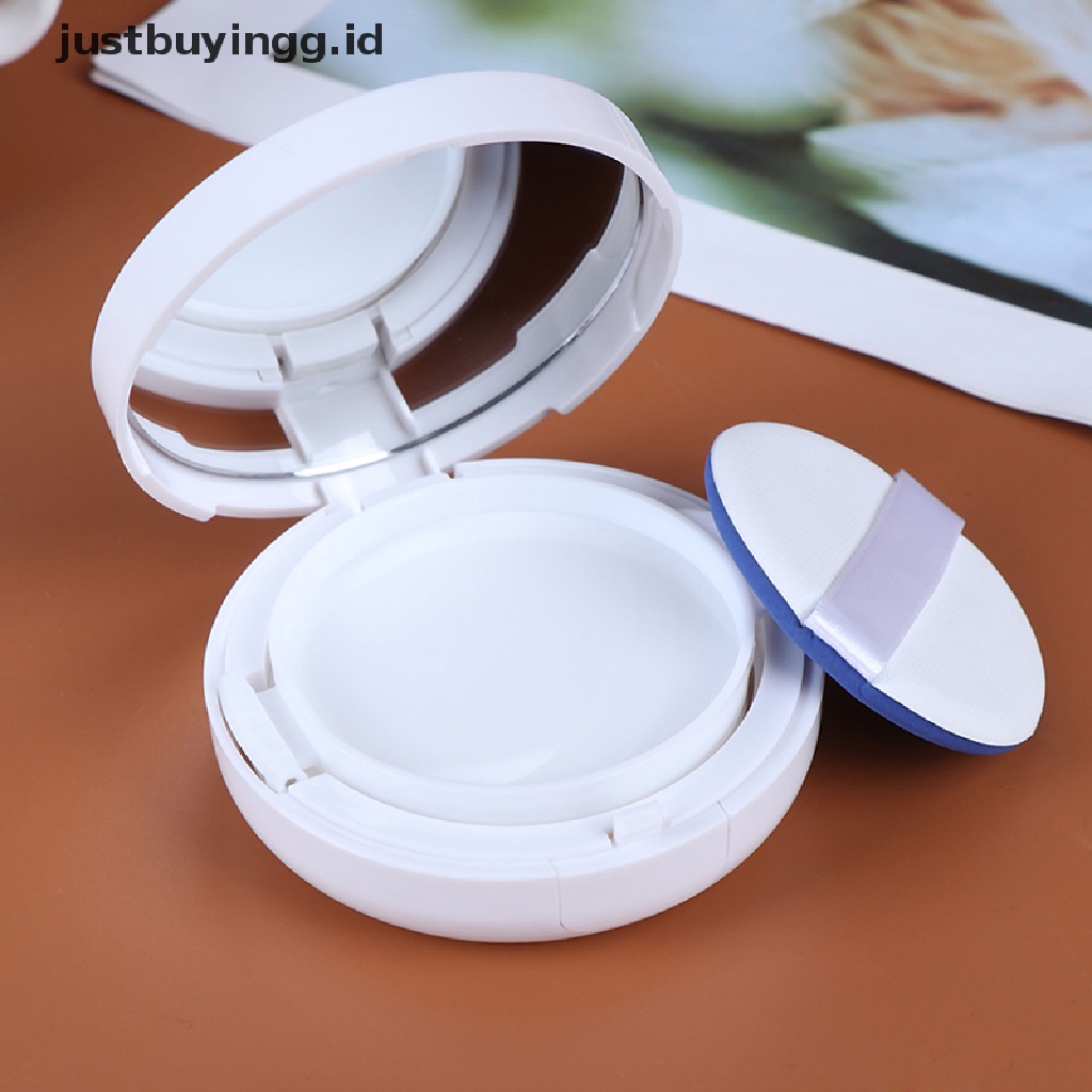 (Justbuyingg.Id) Kotak Cushion Bb Cream Dengan Spons Puff