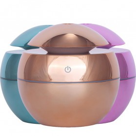 DELIXING Ultrasonic Air Humidifier Diffusers Aromatherapy USB 130ml - RJS62 - Golden