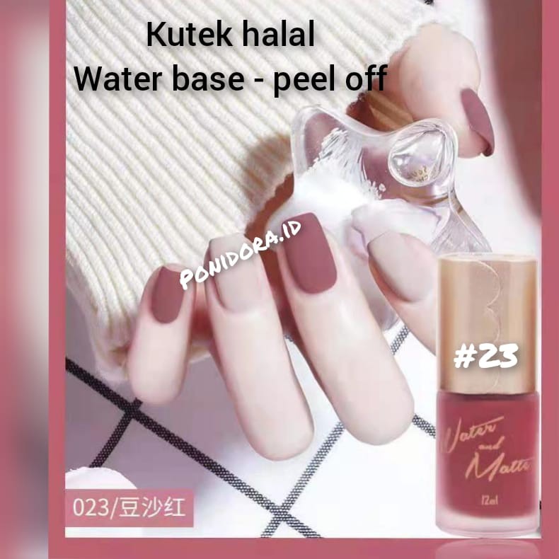 KUTEK HALAL WATER BASED KUTEK MATTE KUTEK SATIN WATER AND MATTE