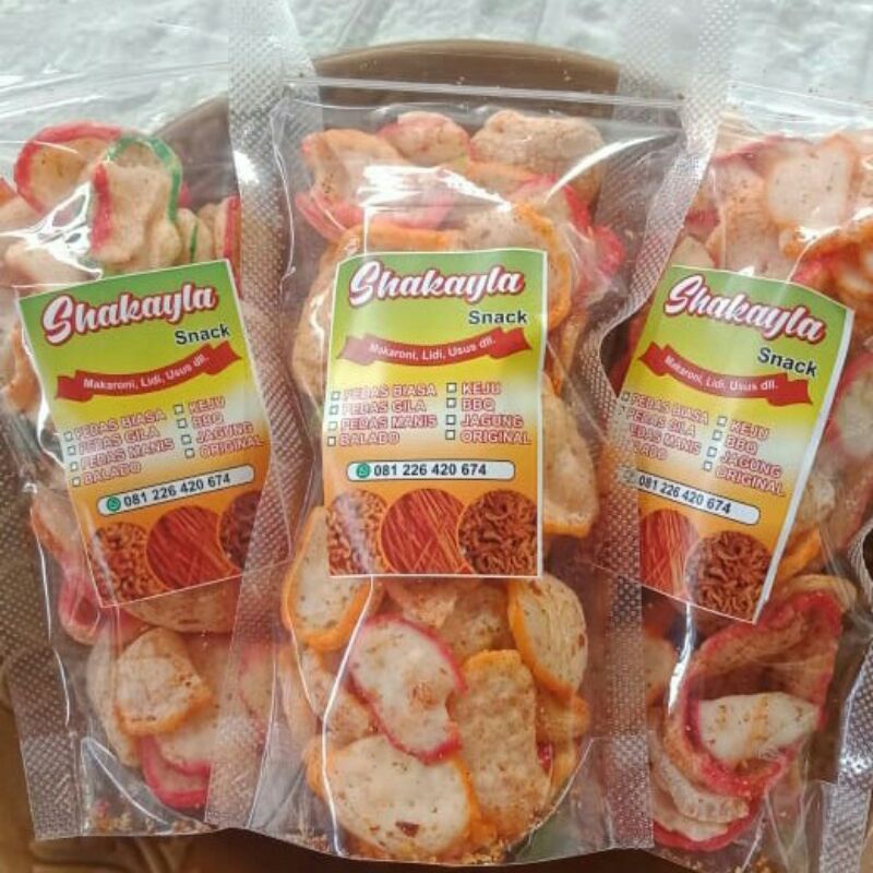 

KRUPUK SEBLAK PEDAS GILA ISI 45gram