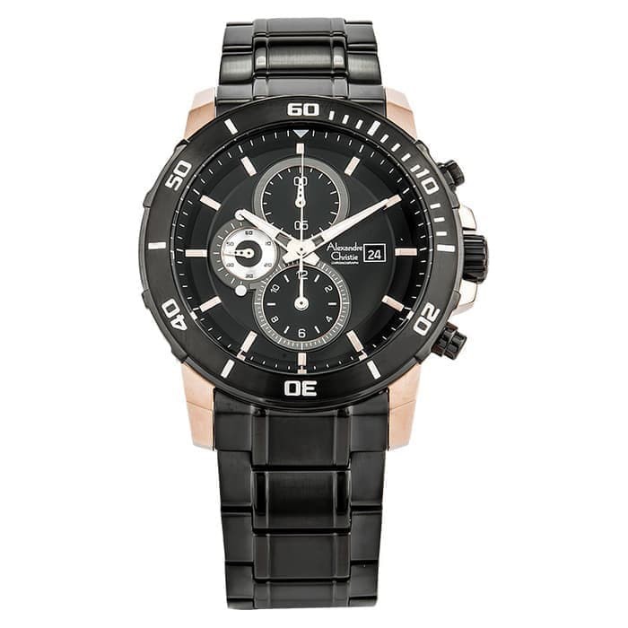 Alexandre Christie 6473 MC Sporty Chronograph [Black/RG]