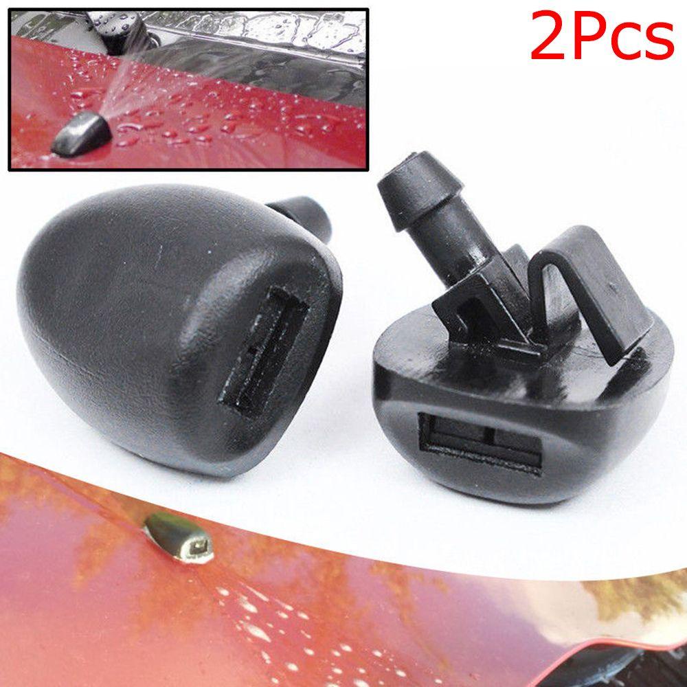 Nozzle Wiper Kaca Depan 2Pcs TOP Plastik Auto Front Jet Washer