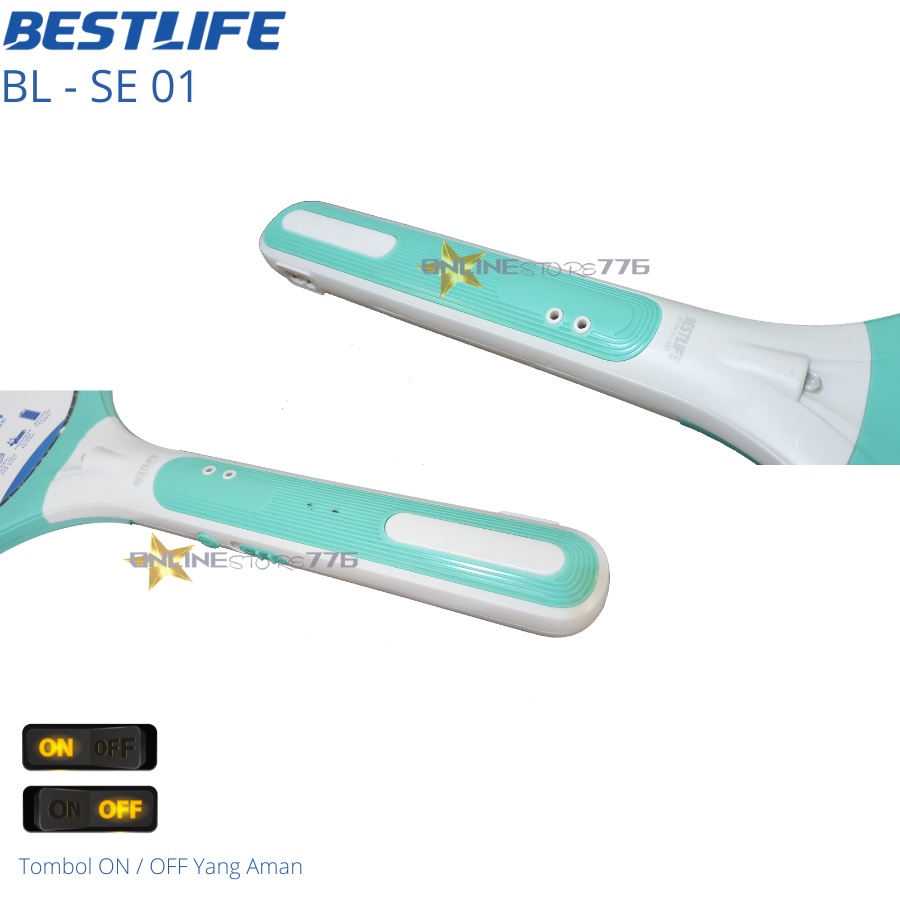 RAKET NYAMUK BESTLIFE BL SE 01 / RAKET NYAMUK CHARGER /  - INSECT KILLER - RECHARGEABLE - BERGARANSI