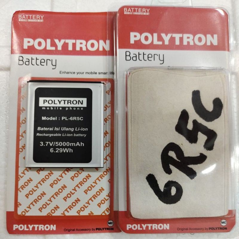 Baterai battery batrai batre Polytron PL 6R5C original