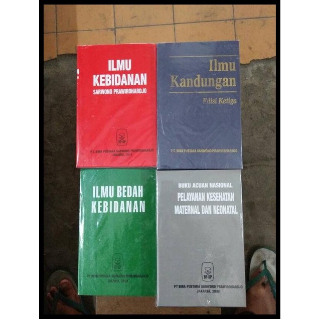 

TERBARUU!! Ilmu kebidanan sarwono 4 buku COD