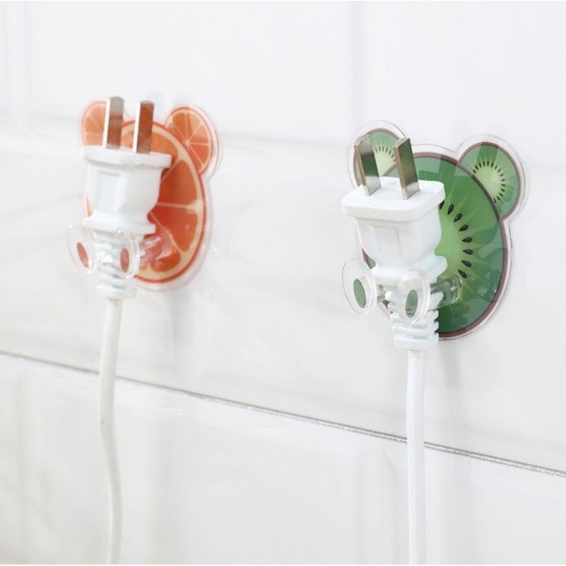 Hook Holder Tempel Dudukan Charger Kabel