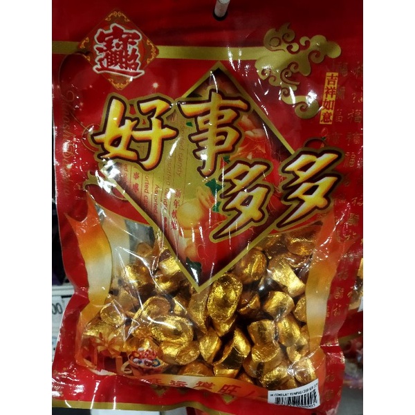 

cokelat yun bao gold / cokelat emas