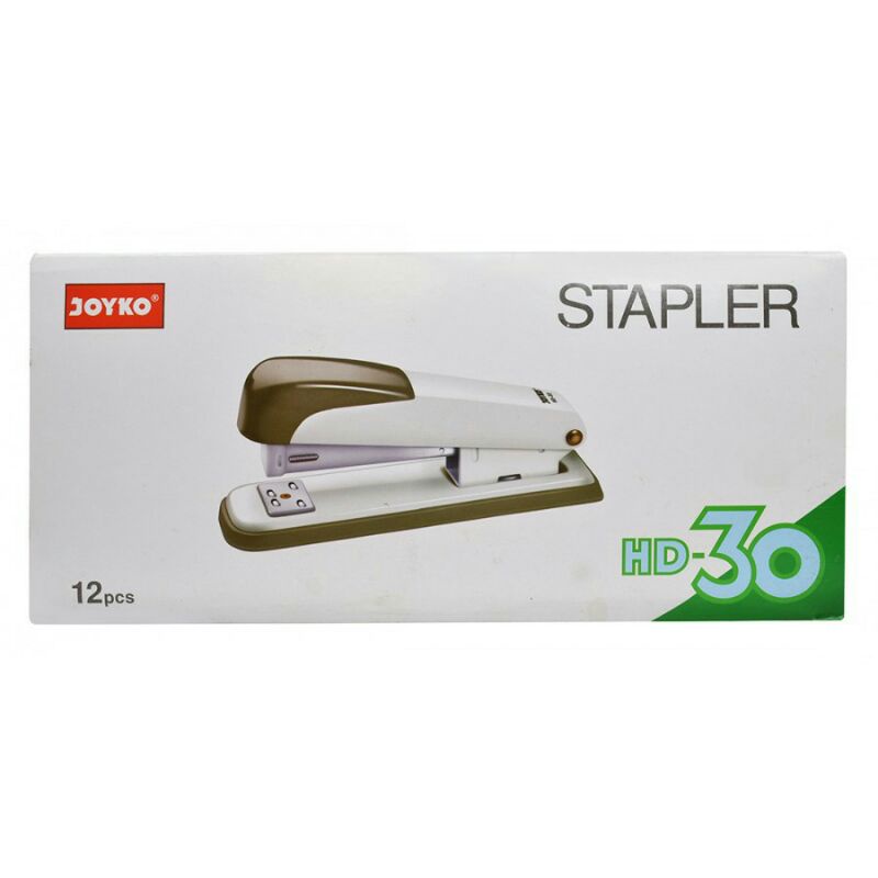 

PERLENGKAPAN ATK ALAT KANTOR STAPLER STAPLES JOYKO KANGARO HD 30 HS45P ISI BESAR 24/6 PENJEPIT KERTAS WARNA