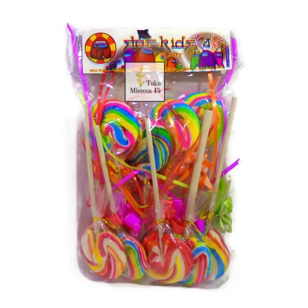 

Permen Pelangi Lollipop Bentuk Bulat Pak 10 pcs