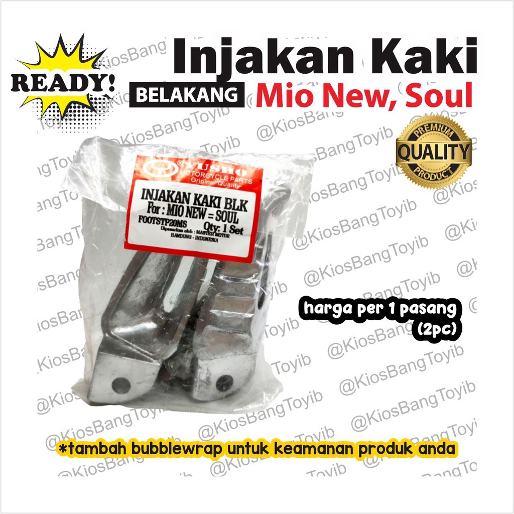 Besi Footstep Pijakan Injakan Kaki Belakang Yamaha Mio New Soul -YUSHO-