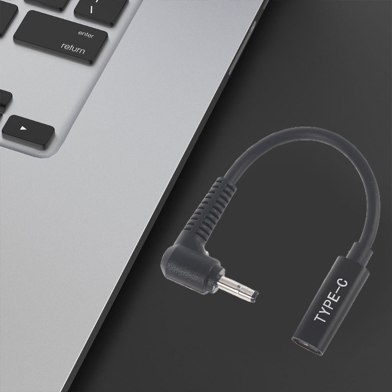 VIVI   Type C Female to DC 4.0x1.7mm Laptop Interconnects Charging Cord Adapter