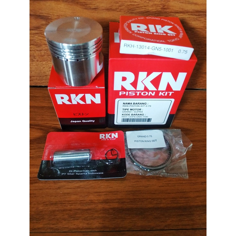 PISTON KIT GRAND SUPRA RIKEN SEHER GRAND SUPRA RKN