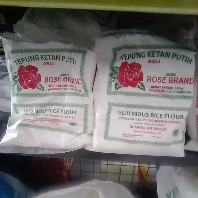 Jual Tepung Ketan Putih Gr Rose Brand Shopee Indonesia