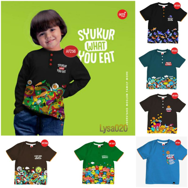 Kaos Kancing Limited Stock AF258 AF262 AF269 AF263 AF268 AF285 AF256
