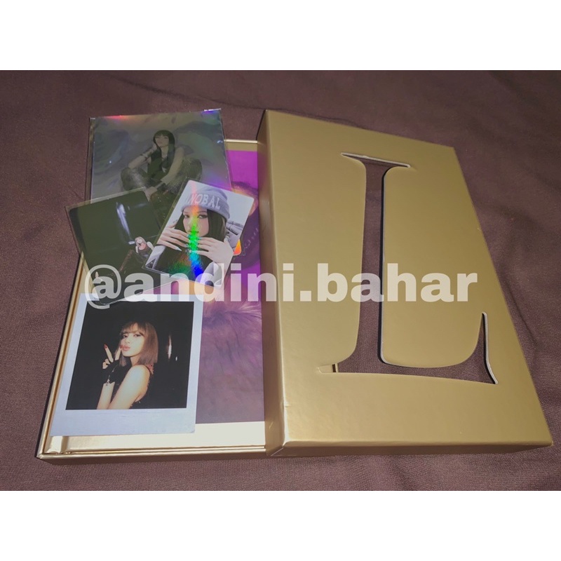 [BOOKED] ALBUM LALISA UNSEALED [FULLSET + POB WEVERSE]