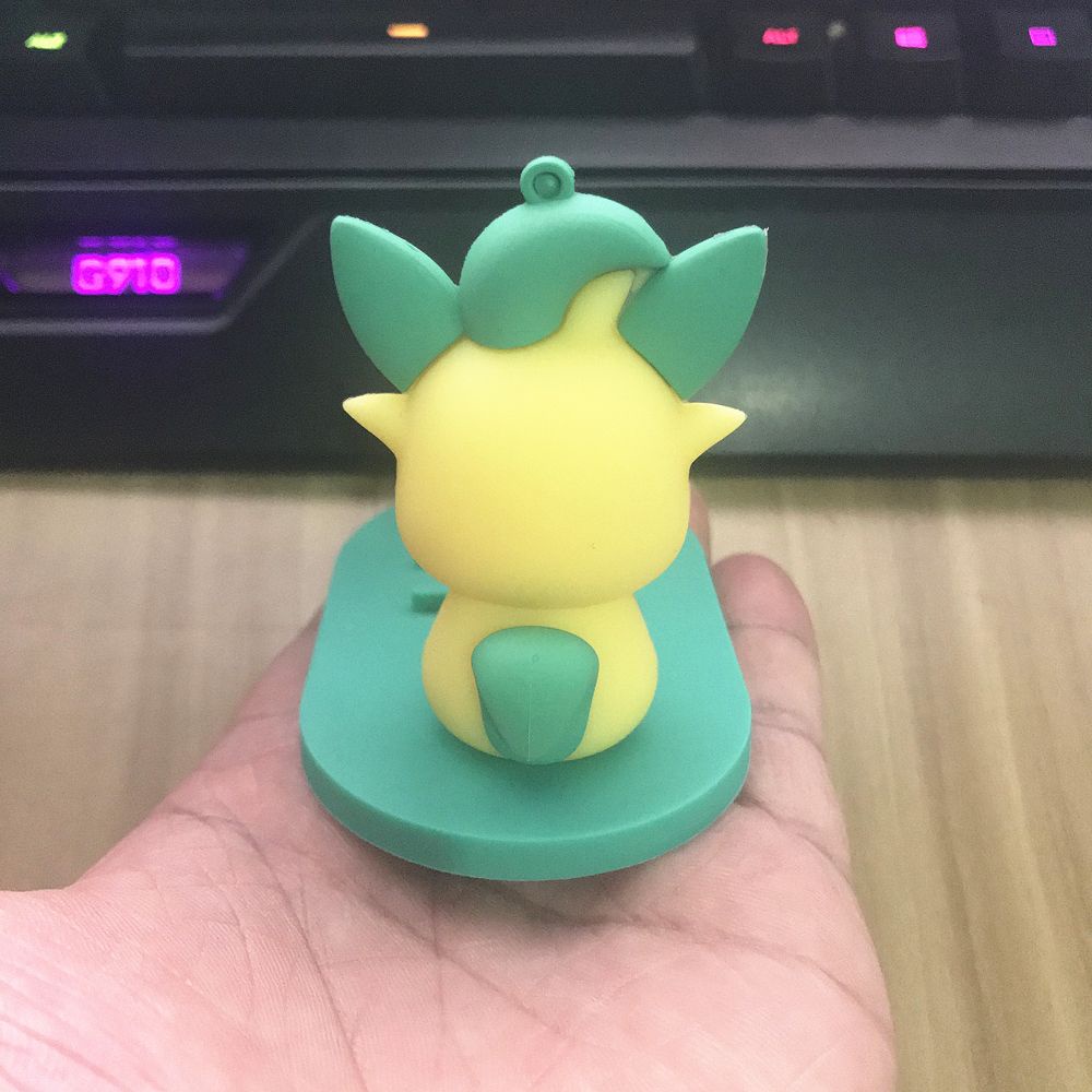 LANFY Desktop Decoration Pikachu Phone Stand Jolteon Mobile Phone Holders Pokemon Phone Holders Anime Action Figures Mobile Phone Accessories Pokemon Toy Model Decor Vaporeon Eevee Family Mobile Phone Bracket