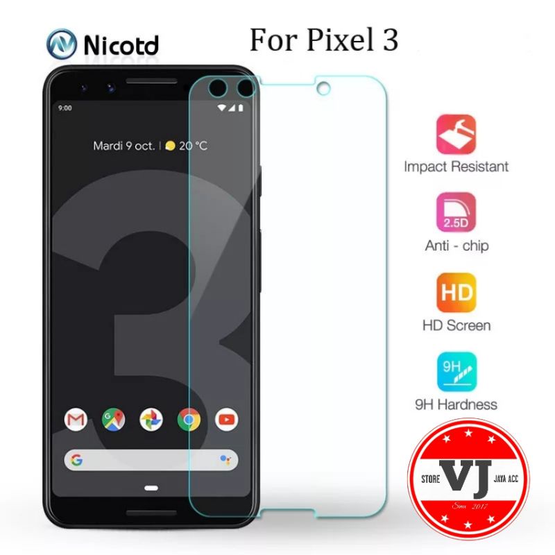 Tempered Glass Google Pixel 3 Anti Gores Google Pixel3 Temperedglass