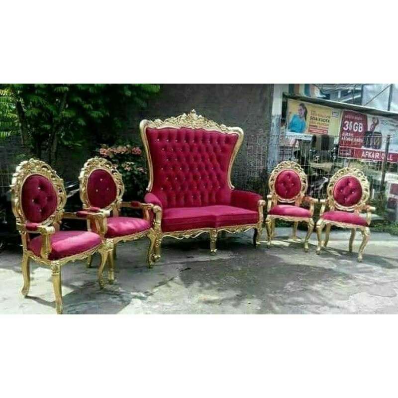 kursi pelaminan syahrini / Dekorasi pengantin / kursi pengantin