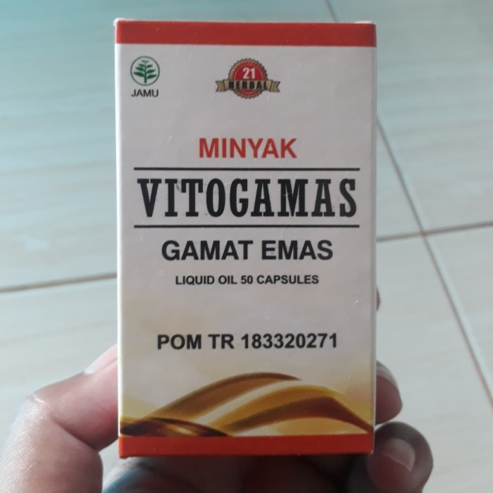 Kapsul Minyak Gamat Emas Oil Herbal 21