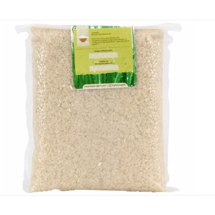 

978EqW Lingkar Organik Beras Pandan Wangi Putih 1 Kg - Beras Pandan Wangi WQ0112