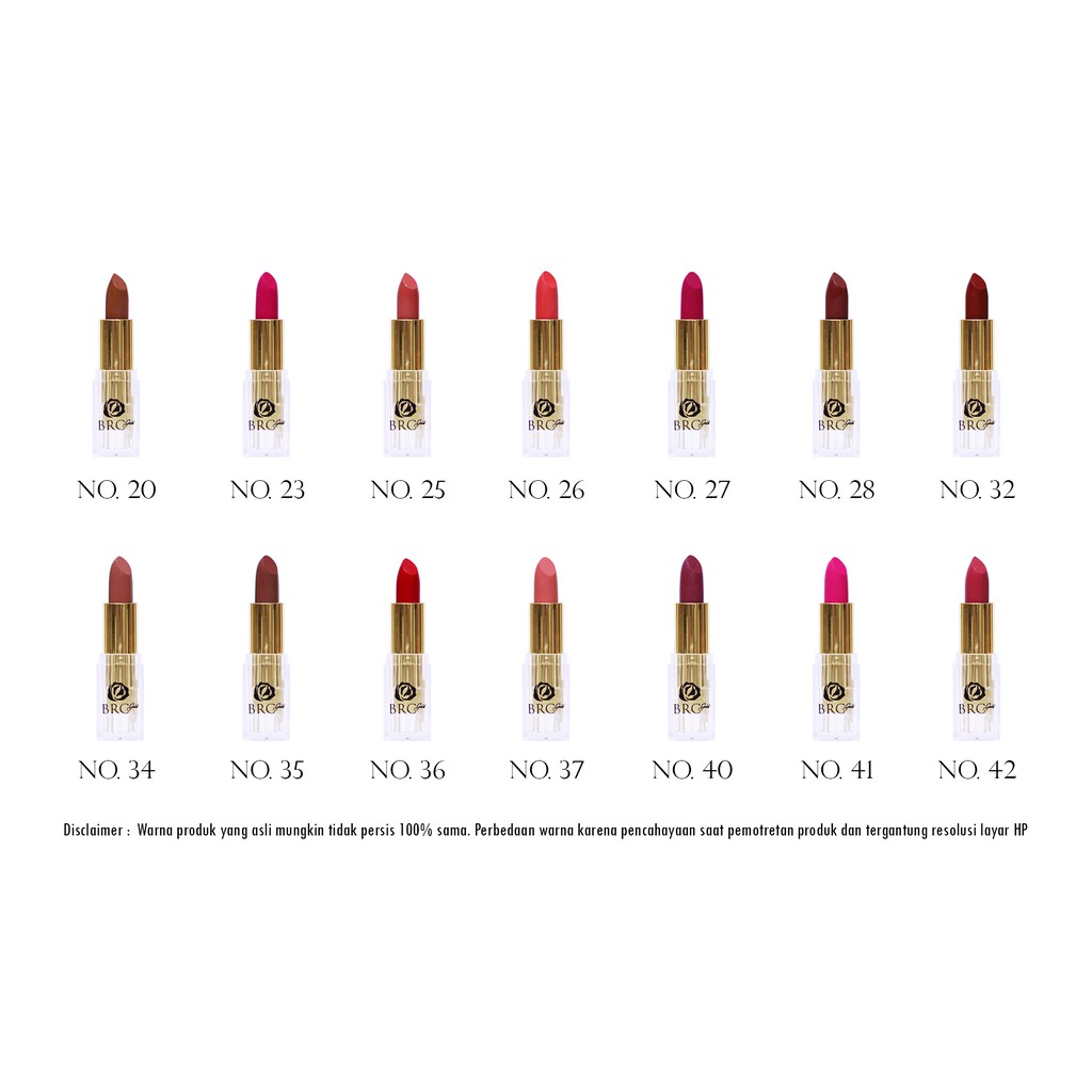 BRC Beauty Rose Cosmetics Lipstick/Lipstik