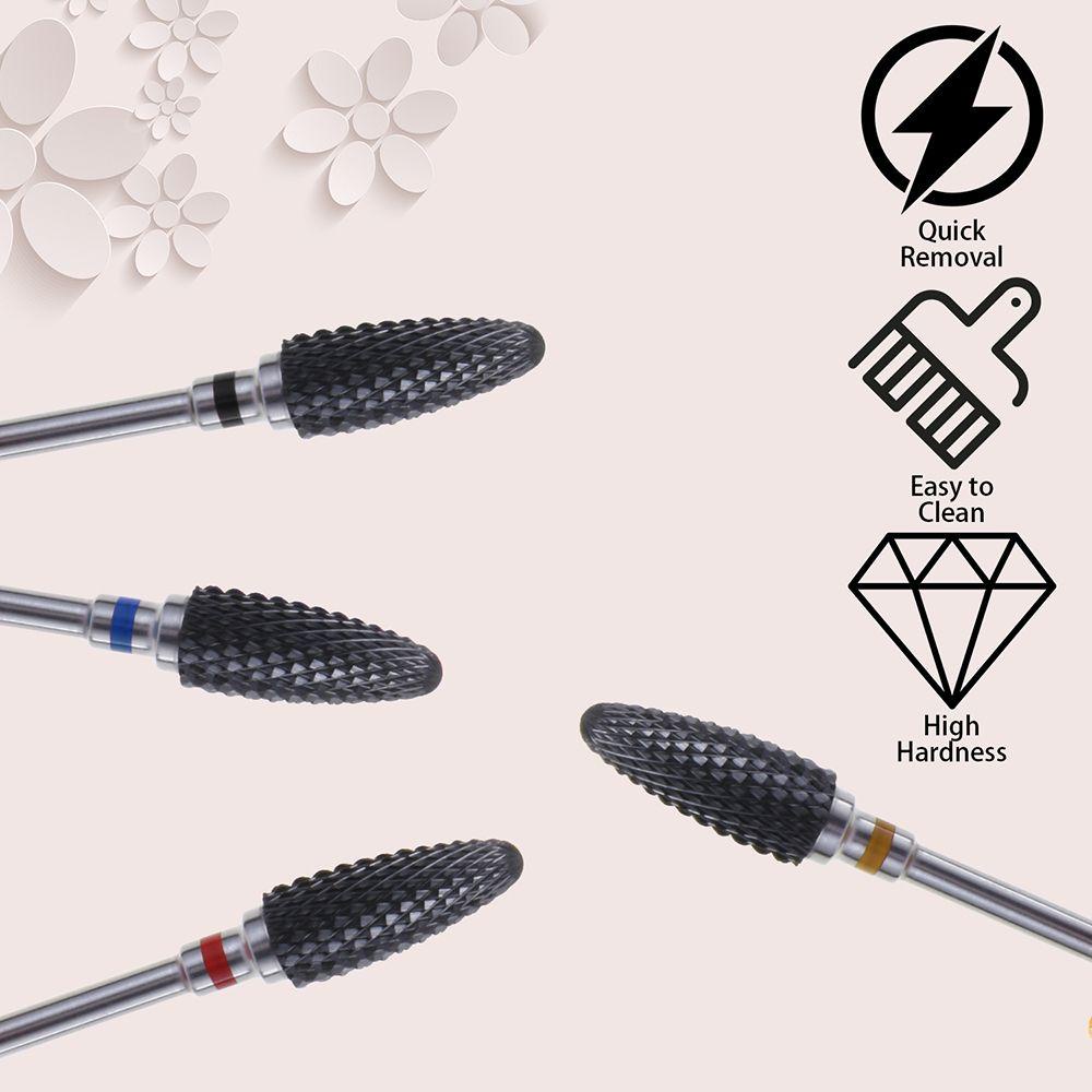 Set Mata Bor Kikir Kuku Tangan Kanan 2.35mm Shank Bits