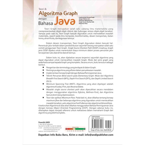 

Teori Dan Algoritma Graph Dengan Bahasa Java + Cd