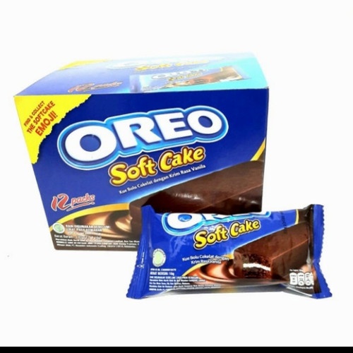 

Oreo Softcake 1 Box Isi 12Pcs Oreo Bolu Rasa Coklat Dengan Krim Vanilla