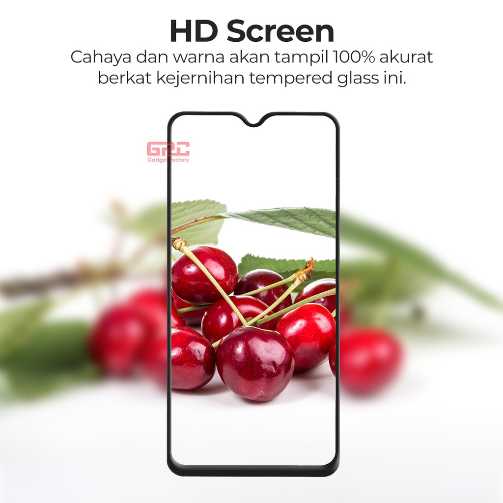 Tempered Glass Realme XT HOGO Full Cover Anti Gores Kaca