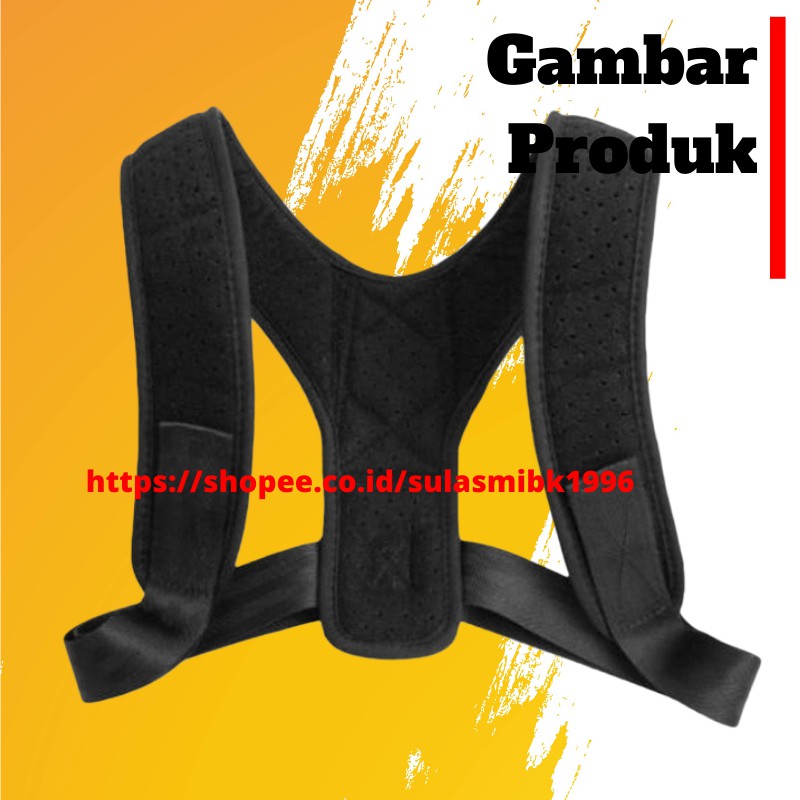 Korset Punggung Sabuk Kesehatan Back Support Posture Corrector 2020 Korset Kesehatan