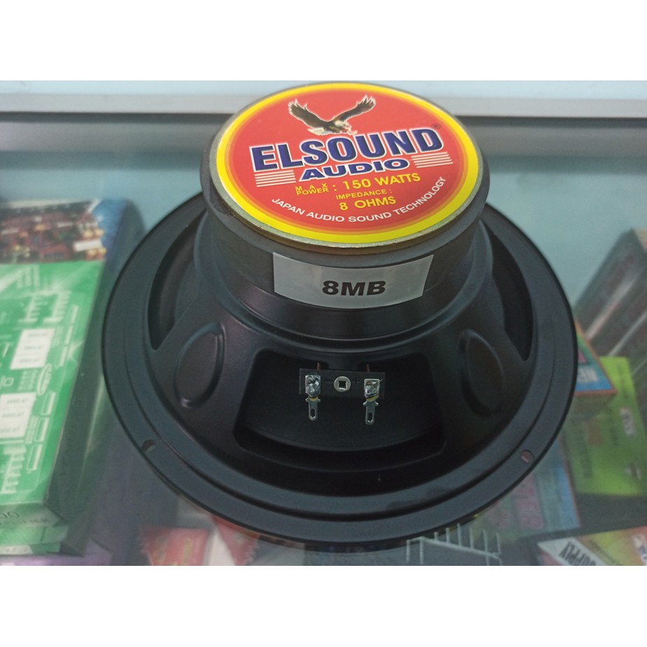 SPEAKER PROFESSIONAL ELSOUND WOOFER 150W 8INCH 8 OHM