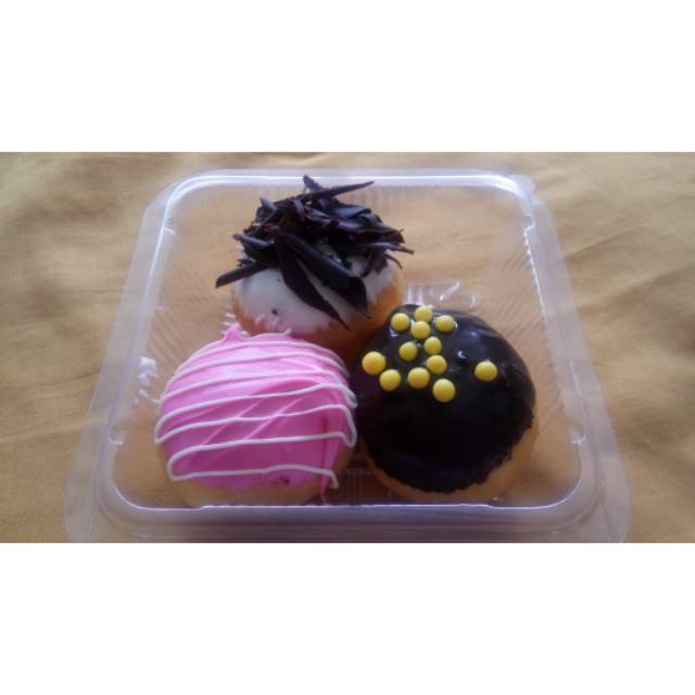 

Donat kentang topping mini isi 3