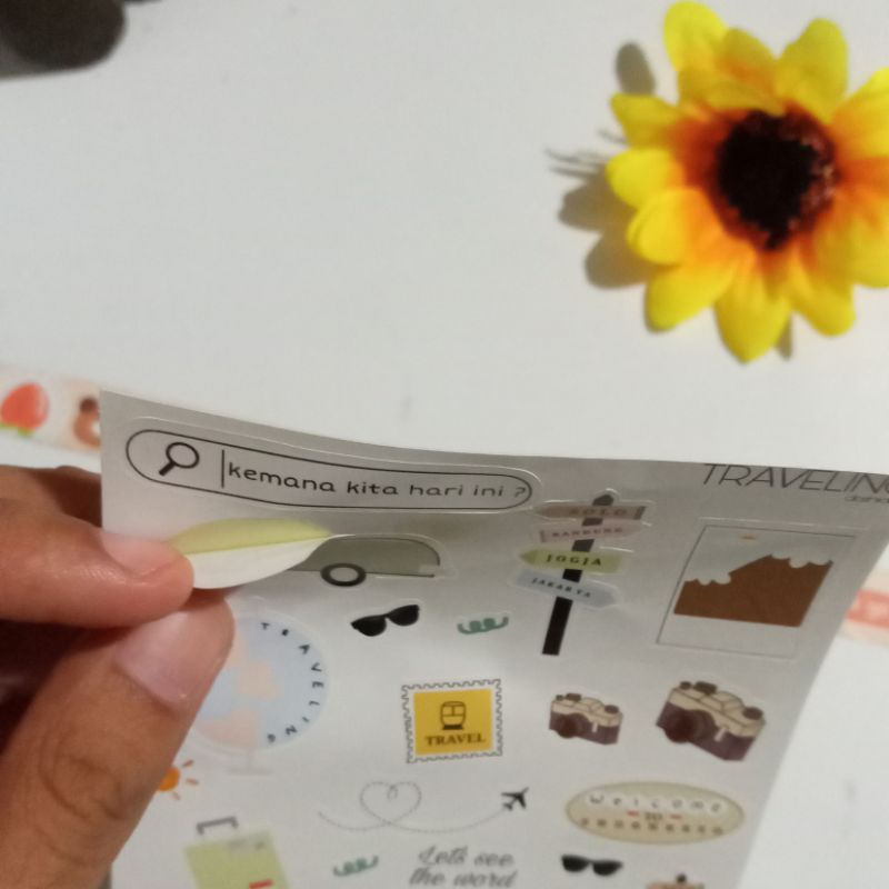 

Stickers Tema Traveling by dashidashi