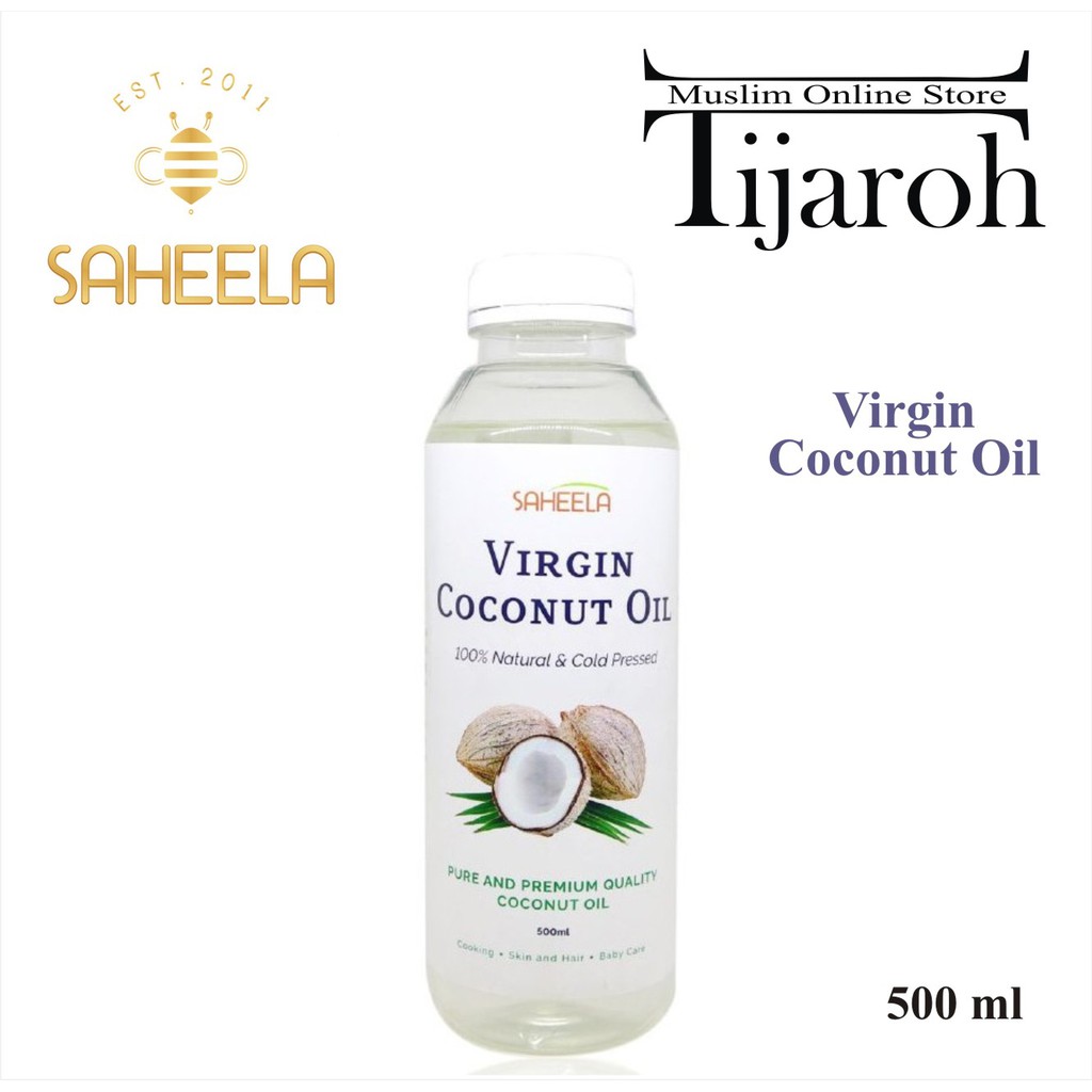 

Virgin Coconut Oil VCO Saheela 500 ml - Minyak Kelapa Murni