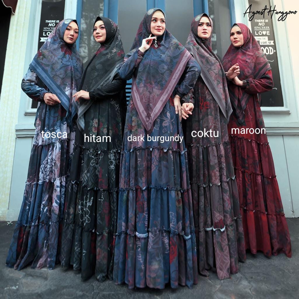gamis classy syar'i by agoest hanggono