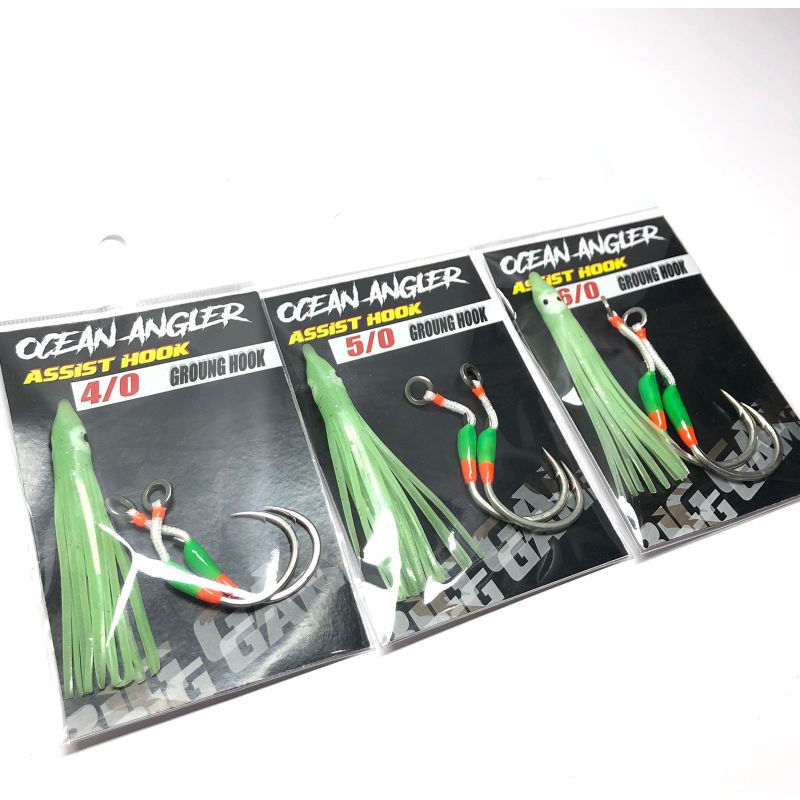 Single Hook Assist Untuk Metal Jig Stick Panjang