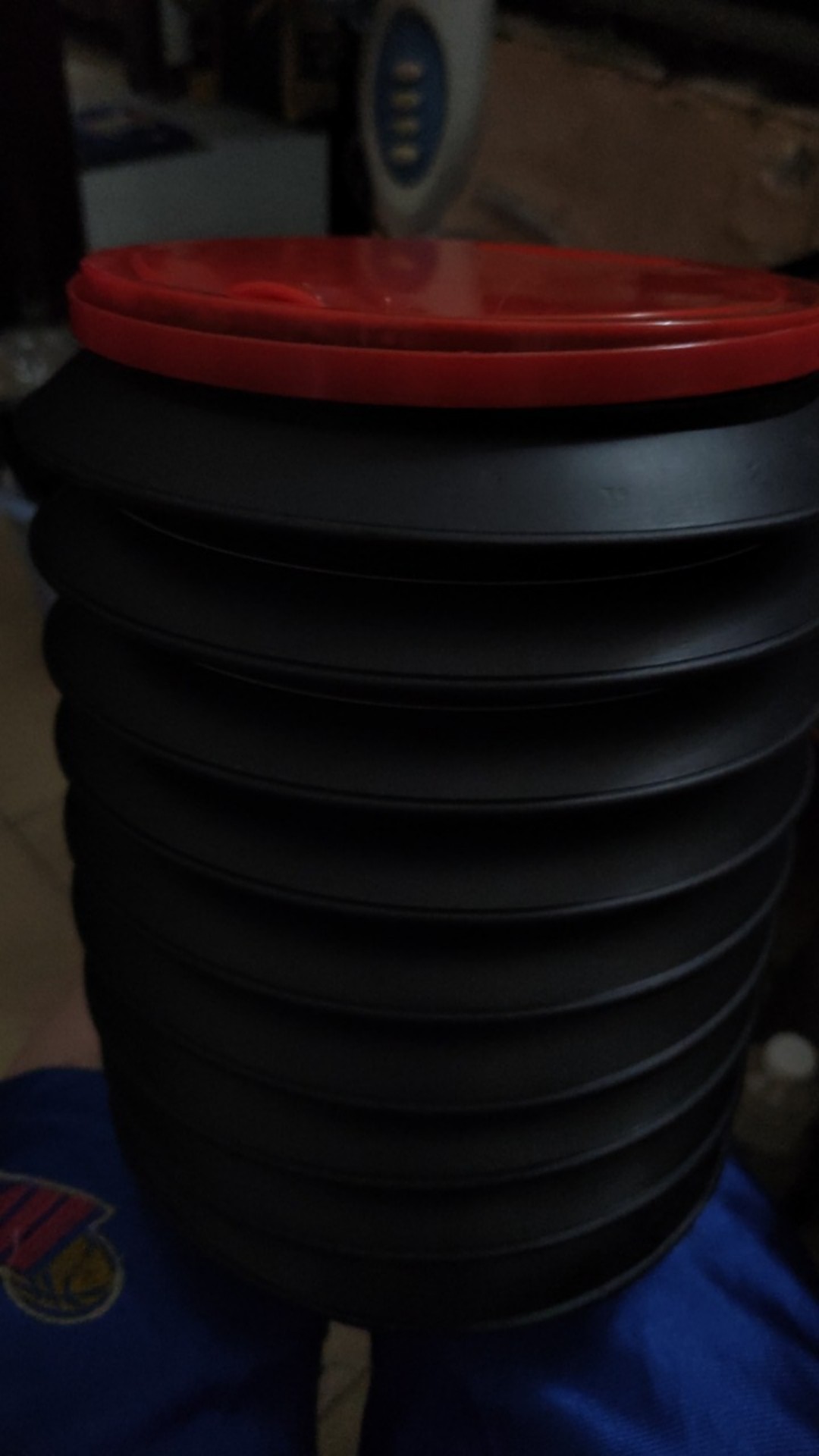 Tempat Sampah Bulat Mini Mobil Multifungsi Bisa Lipat Anti Air Tong Sampah Lipat Mobil Mini 10178