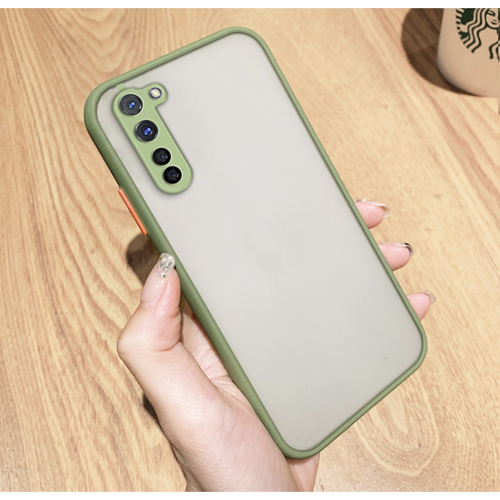 Case Dove Oppo Reno 3 Frosted Camera Case Cover