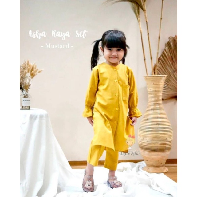 SETELAN BAJU MUSLIM ANAK ASHA RAYA SEY