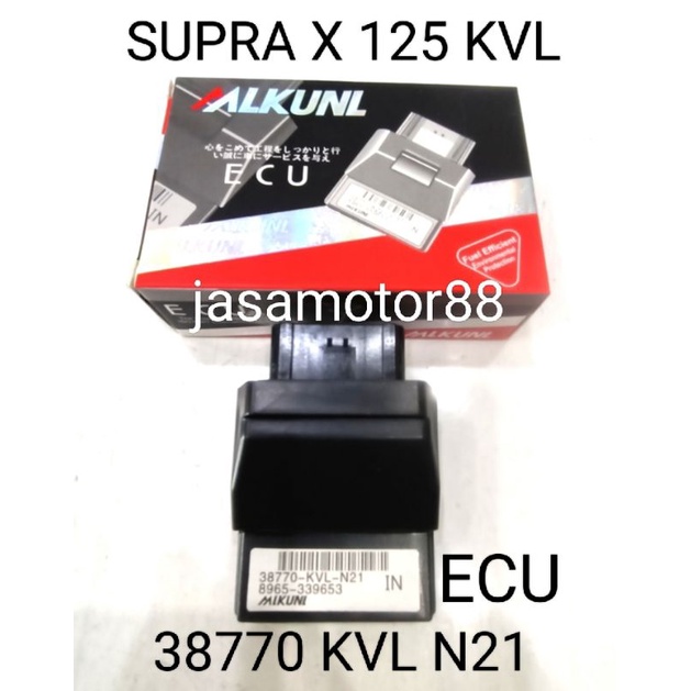 ECU SUPRA X 125 KVL KODE 38770 KVL N21